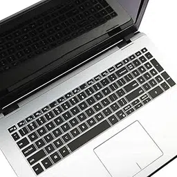 Saco Keyboard Silicone Skin Cover for Dell G15 5510, 5515 15.6 inches FHD Gaming Laptop - Black-picture-29