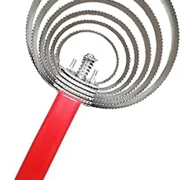 Merishopp Reversible Curry Comb with Comfortable Grip Horse Brush for Pet Cattle Sheep 6 Rings-image-65