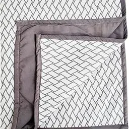 ADBENI HOME Ecofriendly Jacquard Quick Dry Sheet for New Born Babies, Reusable Waterproof Cotton Bed Protector Baby Sheet, Cot Sheet for Toddler Infant, Extra Absorbent, 210GSM, Large 140x100cm, Grey-image-6