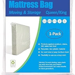 ComfortHome Mattress Bag for Moving and Storage, Queen/King, 1 Pack-picture-17