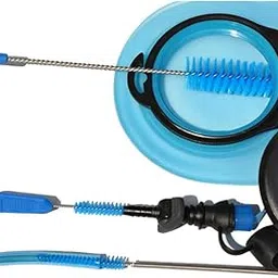 VELURA Water Hydration Bladder Tube Cleaner Cleaning Kit Brushes Tube Cleaning Kit|Hydration Packs|1 x Drying frame1 x Long Flexible brush1 x Small brush1 x Big Brush|Sporting Goods-picture-21