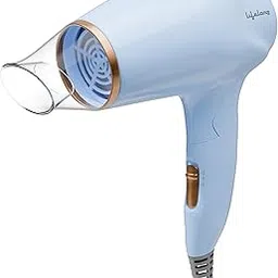 Lifelong Hair Dryer for Women & Men | 1200W Foldable & Compact Hair Dryer Machine | 2 Heat Modes | Travel-Friendly & Portable | Your Perfect Blow Dry Partner for Smooth, Frizz-Free Styling (Blue)-image-36