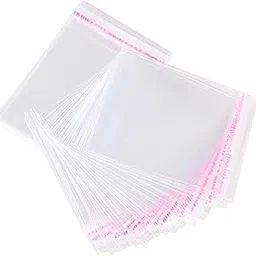 Generic Clear Self-Adhesive Plastic Packing Bags (Size 4x5, Pack of 200)-picture-28