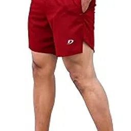 DECISIVE Fitness Ultra Thin Running Sport Synthetic Short- Royal Blue-picture-27