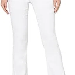 vero moda Women's Bootcut Mid Rise Jeans | Wide Leg | Bell Bottom-picture-36