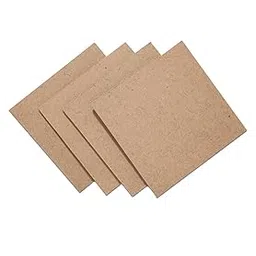 4 x 4 inches Square MDF Board for Painting, Mandala Art, Resin Art, Coaster Making, School DIY Projects-picture-11