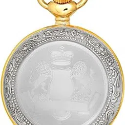 DWA011 Classic Collection Analog Display Mechanical Hand Wind Pocket Watch, Mechanical-image-82