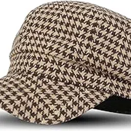 isweven French Beret Cap All Season Unisex Artist Newsboy Hats, Ascot Cotton British Style Adjustable Women's Caps (WBC8107, Free Size)-picture-55