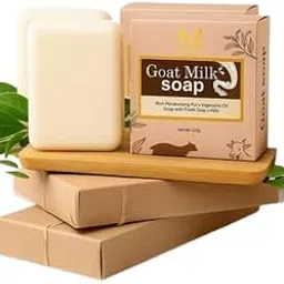DND ERA Goat Milk Soap in Elegant Beige and Brown Packaging with Moisturizing Vegetable Oil Formula and Fresh Goat's Milk (125g) (Set of 2)-picture-39