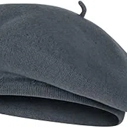 Yaksa Unisex Wool Blend French Artist Beret Caps for Women & Men-picture-22