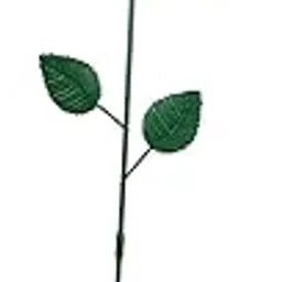 MERISHOPP Metal Flower Decorative Garden Stake Windspinner for Patio Planter Pot Porch Red-image-14
