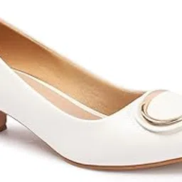 Women Stylish Slipon Pump Shoes with Kitten Heels, Pointed Toe for Party and Formal Occasions-image-6