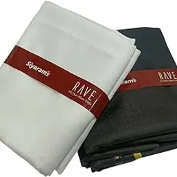 siyaram's Cadini Men's Plain Shirt and Trouser Unstitched Fabric Set -Gift Pack (Multicolour_Free Size)-picture-35