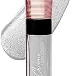 Seven Seas Liquid Eyeshadow | Liquid Eyeshadow, Non-Transfer & Insta Dry Metallic & Shimmery Finish (Silver Grey) image 1