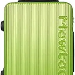 mewtour 20 Inch Green ABS Zippered Luggage Set, Lightweight with Telescopic Handle, 360° Spinner Wheels, TSA Lock Hard Suitcase-picture-23