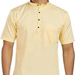 rajubhai hargovindas Men's Premium Cotton Short Kurta-picture-54