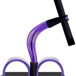 Multifunction Tension Rope, 4-Tube Elastic Yoga Pedal Puller Resistance Band, Natural Latex Tension Rope Fitness Equipment, for Abdomen/Waist/Arm/Leg Stretching Slimming Training-picture-14