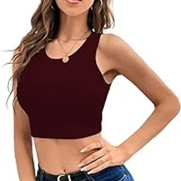 Women's Cotton Skinny Fit Tank Top-image-4
