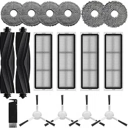 Accessories for Dreame L10s Pro Ultra, L10 Prime L10s Pro Gen 2 L10s Plus Wiping Pads X6 ; Filters X4 ; Main Brushes X2 ;Side Brushes X4 Spare Parts-image-73