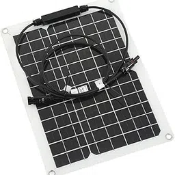 Solar Car Charger Controller Kit, Short Circuit Protection Impact Resistance 30W 18V Solar Trickle Charger for Industry for Yacht-image-17