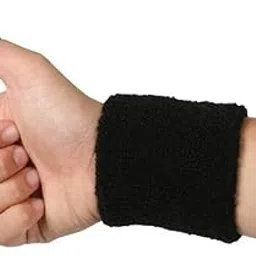 Aerolooks ® Wrist Band for Gym, Cricket, Running and Sports Activities Workout Cotton (Pack of 2)-image-35