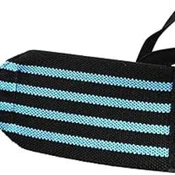 THE STYLE SUTRA Weightlifting Wrist Wraps for Building Weight Bearing Strain Working Out Blue-picture-11