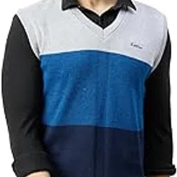 kvetoo V Neck Sleeveless Winter Wool Sweater for Men-picture-42