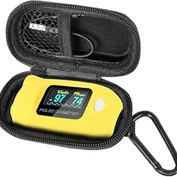 FitSand Hard Case Compatible for Ghope Pulse Oximeter Fingertip Children Pulse Oximeter Blood Oxygen Saturation Monitor-image-40
