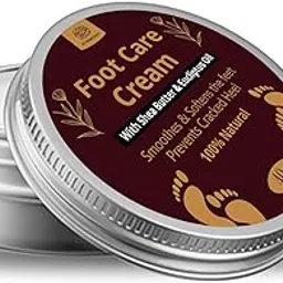 AL MASNOON Foot Care Cream With Shea Butter & Eucliptus Oil/Smoothes & Softens The Feet 40g(PACK OF 1)-picture-47