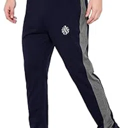 00ra with as logo Men's Regular Fit Atheletic Sports Trackpants Lowers-picture-47