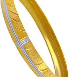 saizen Gold Plated Brass Punjabi Kada for Men/Boys-picture-51