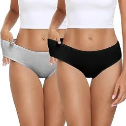 smileai fashion Breathable multipacks Underwear | Breathable Panties for Women | Soft mid Waist Stetchy Hipster Underwear | Briefs Combo for Women | Multipack Panties-picture-43