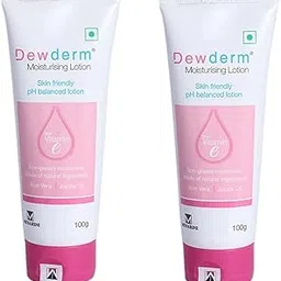 Dewderm Moisturising Lotion 100gm-Pack of 2 image 1