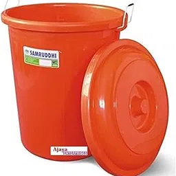 Samruddhi 100 Litre Unbreakable Plastic Water Storage Drum – Durable, High-Capacity Water Tank for Home and Industrial Use (Vibrant Orange).-picture-30