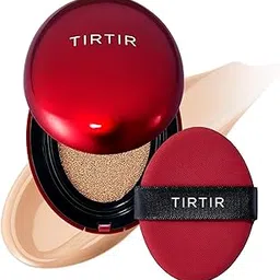 TIRTIR Mask Fit Red Cushion Foundation, Full coverage, Skin fit, Satin Glow Finish, Korean Cushion Foundation #24N LATTE, 18g-picture-28