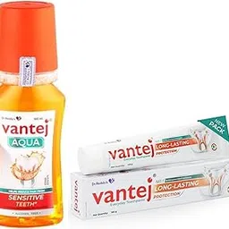 Vantej Toothpaste For Sensitive Teeth 100G & Aqua, Advanced Protection Mouthwash For Rapid Sensitivity Pain Relief In 3 Days, 100 ml-picture-10