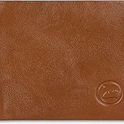 dolphin global Tan Genuine Leather Bi-Fold Wallet for Men | Multiple Card Slots | Stylish & Durable Bi-Fold Wallet | Gift for Men | Model 9505TAN_N-picture-36