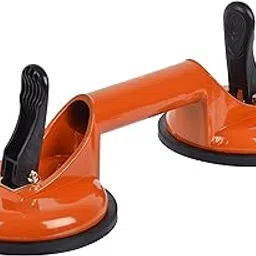 MAC Double Suction Cup Glass Lifter, Industrial Power Tools & Accessories (Orange, 13-Inch)-picture-22