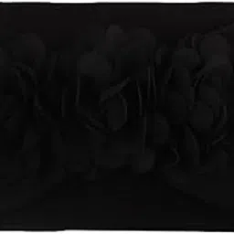 SYGA Baby Headbands Nylon Strechable Soft Flower Bow Hairbands for Newborns, Infants, Toddlers and Kids 0-3 Years (Black)-picture-27
