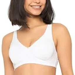 clovia Women's Cotton Solid Non-Padded Full Cup Wire Free T-Shirt Bra-picture-25