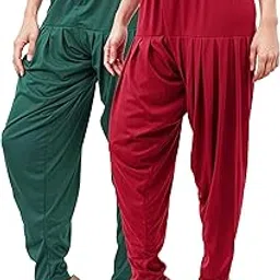 buy that trendz Patiala Salwar for Women Relaxed Fit Viscose Patiyala Salwar Harem Bottom Pants-picture-16