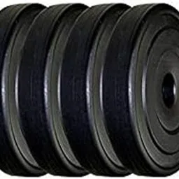 HASHTAG FITNESS 4 kg Home Gym PVC Gym Plates Exercise and Fitness Home Gym equipments-picture-37