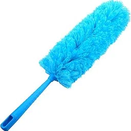 Ssanvi Microfiber Duster for Home & Car Cleaning | Soft Dust Cleaner for Fan, Walls, Beds, Furniture & Long Handle Car Cleaning Brush (Blue)-picture-30