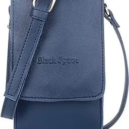 black spade Women's Mobile Cell Phone Holder Pocket Wallet Hand Purse Clutch Crossbody Sling Bag-picture-44