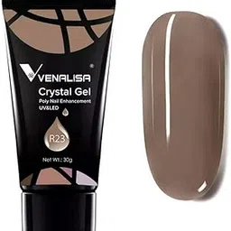 VENALISA Nail Poly Extension Gel, Builder Gel, Nail Thickening, Acrylic Nail Design, Easy to DIY at Home Poly Nail Gel 30g (R23)-picture-20
