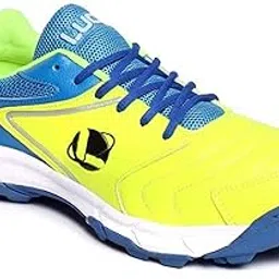 luca Cricket Shoes | HI Design Cricket Shoes | Cricket Shoes for Men | Sports Shoes | Sports Shoes for Men | Blue Yellow Color |-picture-17