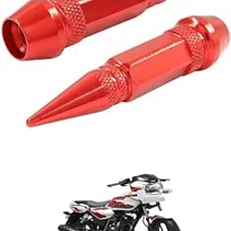 LOVMOTO Universal 2PC Spiked Aluminum Stem Valve Caps Dustproof Tire Wheel Stem Caps for Cars,SUVs,Trucks Bicycles and Motorcycles Comfortable with Phoe-nix-picture-17