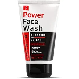 Ustraa Power Face Wash - 100g - Energize and De-Tan | Dermatologicallyl Tested | Effective Tan Removal | Removes Dead Skin, Brightens Skin, Refresh & Recharge, NO SLS, No Paraben-picture-54