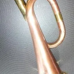 Sai Musical Baby Bugle Copper & Brass Finish 6" Saxophone Trumpet-image-53