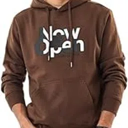 Men's Hoodie | Oversized Fit with Drop Shoulder | Cotton Blend Fabric & Kangaroo Pocket | Casual Streetwear with Bold Graphic Print | Pullover Design-image-3
